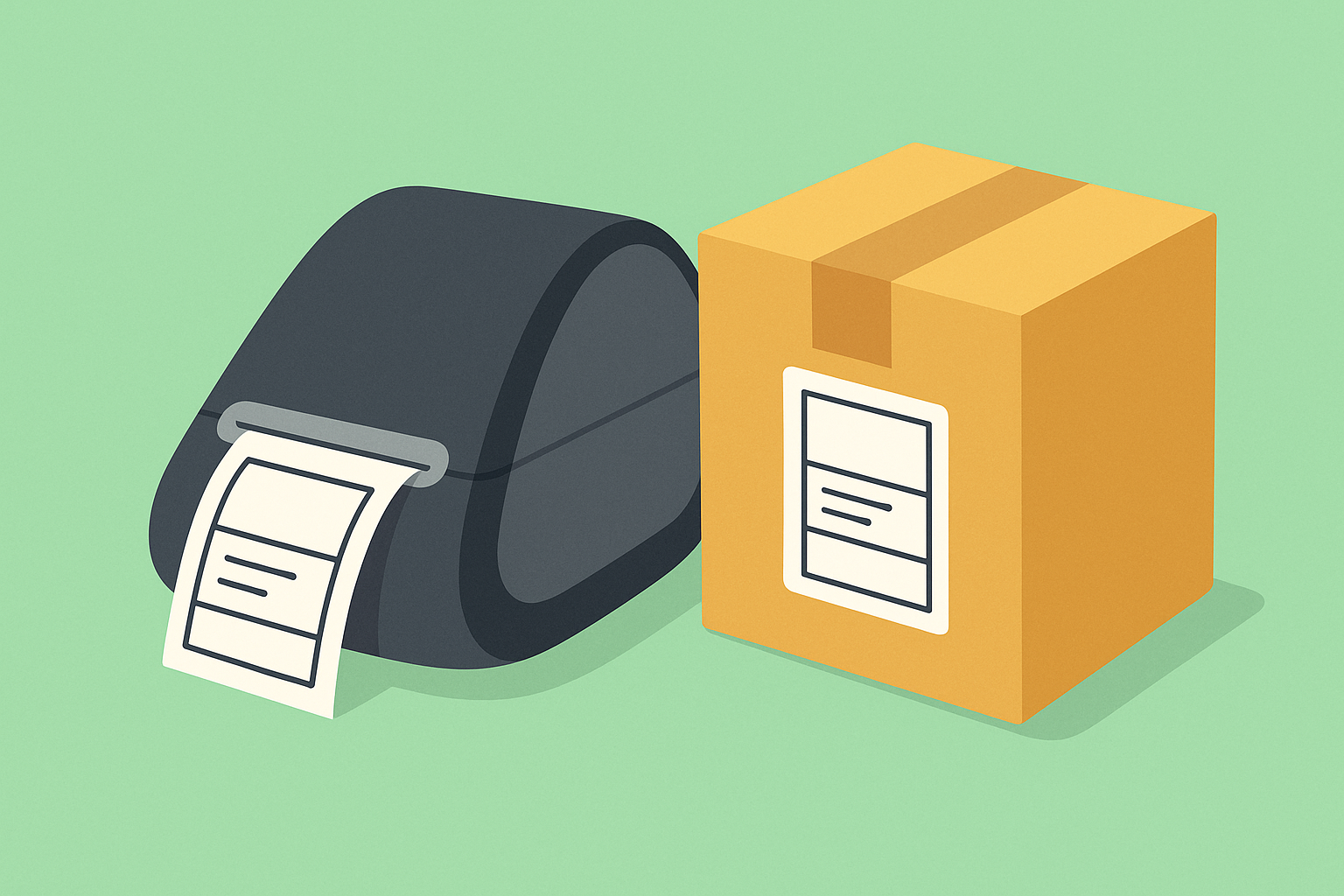 Le bon étiquette d’expédition pour Dymo, Brother et Zebra