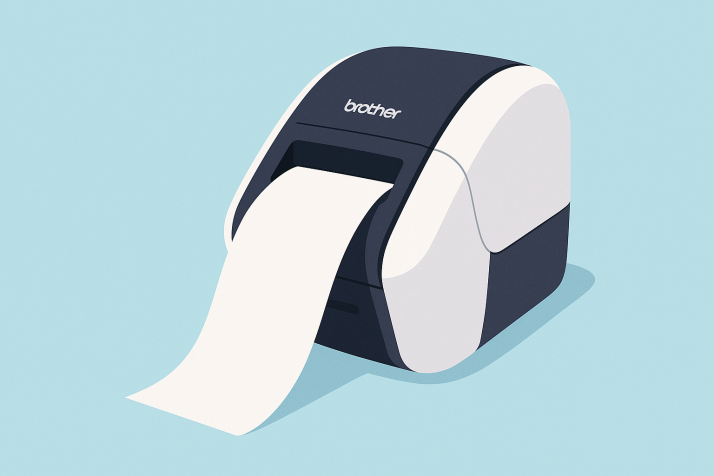Rouleaux continus Brother – imprimez des étiquettes de n’importe quelle longueur