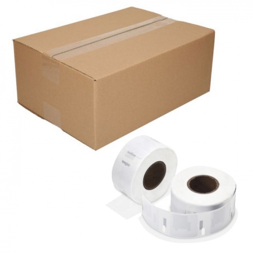 10 rouleaux d'étiquettes compatibles amovibles Dymo 11353, 13 x 25 mm, 1000 étiquettes
