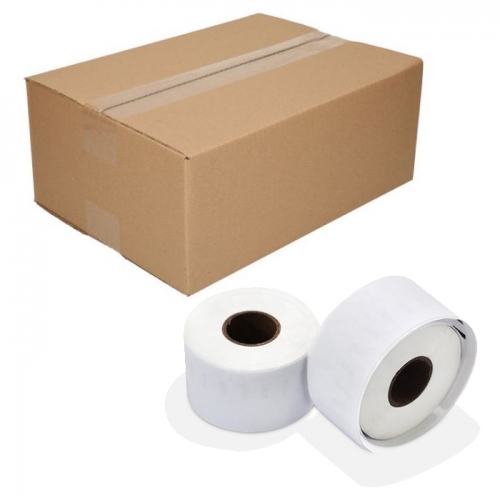 10 rouleaux d'étiquettes compatibles Dymo 99018, 38 x 190 mm, 110 étiquettes