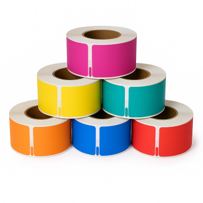 Étiquettes compatibles colorées Dymo 99010