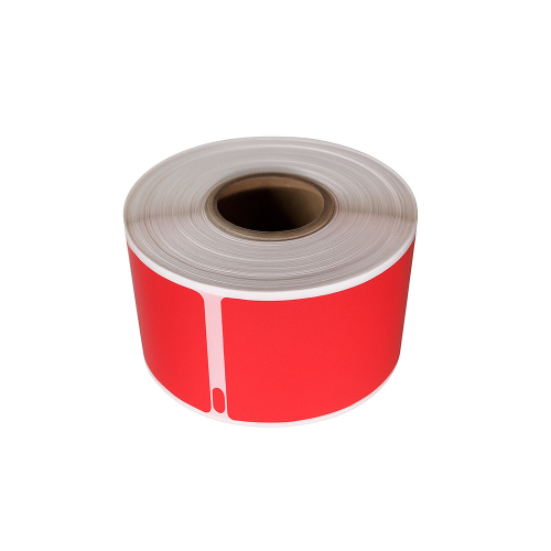 Étiquettes rouges compatibles Dymo 99012, 36 x 89 mm, 260 étiquettes
