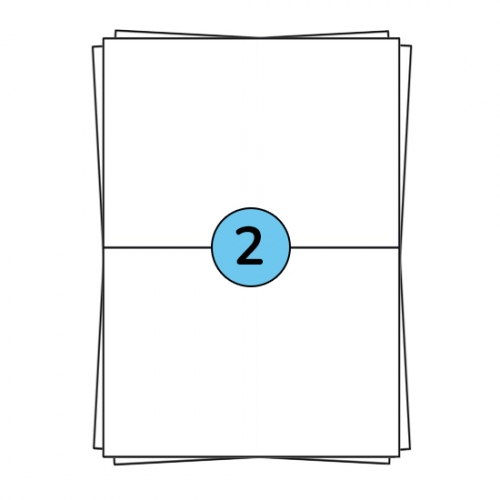 Étiquettes en planches A4 210 x 148 mm, 200 étiquettes