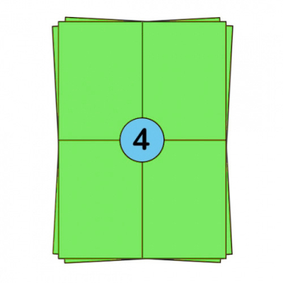 Étiquettes en planches A4
