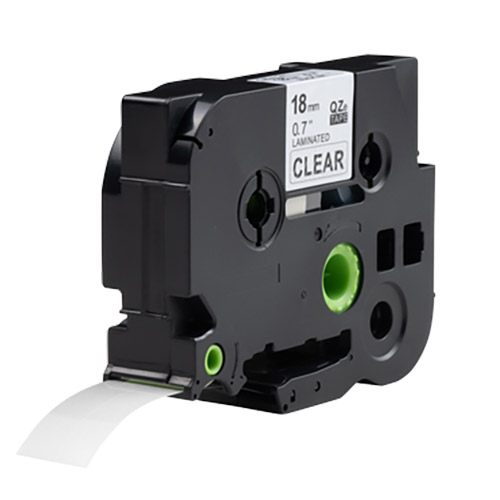 Ruban à lettres compatible Brother TZ-S-641, noir sur jaune, 18 mm